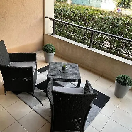 Centre Modern Terrasse Piscine Parking Apartamento Cannes